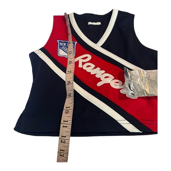 NHL Toddlers Cheerleading NHL Rangers V Neck Top NEW & NWOT - Picture 4 of 11